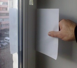 Способы проверки окон на продувание