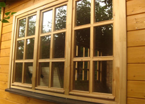 деревянные окна для веранды