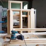 изготовление деревянных окон для дачи
